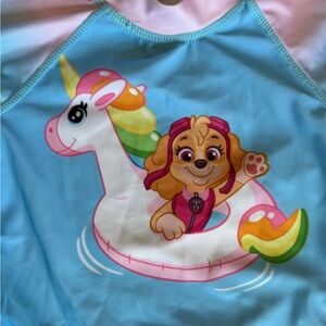 Paw Patrol Skye 2T  swim shirt / rash guard toddler